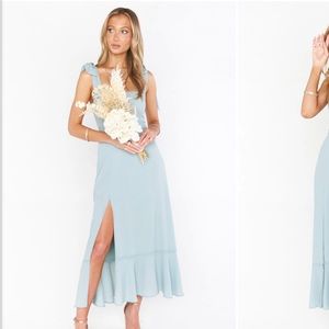 Show me your mumu Claire Midi dress.